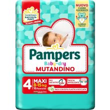 Pampers Baby Dry Pants Maxi 8-15 kg 16 pannolini Pannolini 