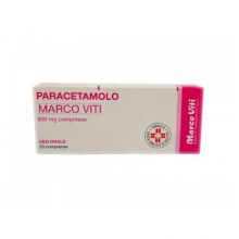 Paracetamolo Marco Viti 20 Compresse 500mg Paracetamolo 