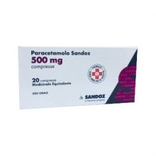 Paracetamolo Sandoz 20 Compresse 500mg Unassigned 