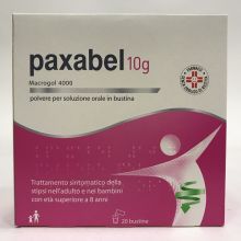 Paxabel Polvere per soluzione orale 20 Buste 10g Lassativi 