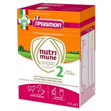 Plasmon Latte di Proseguimento NutriMune 2 700g Latte per bambini 