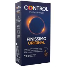 Profilattici Control Finissimo Original 12 Pezzi Preservativi 