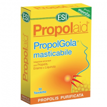 Propolaid  PropolGola Masticabile 30 Tavolette Prodotti per gola, bocca e labbra 