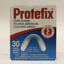 Protefix Cuscinetto per Dentiera Inferiore 30 Pezzi Prodotti per dentiere e protesi dentarie 