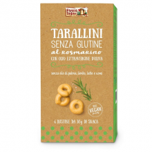 Puglia Sapori Tarallini al Rosmarino Senza Glutine 6 Bustine Unassigned 