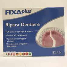 RIPARA DENTIERE FIXAPLUS KIT Prodotti per dentiere e protesi dentarie 