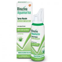 Rinazina Aquamarina Spray Nasale Soluzione Isotonica Aloe 100ml Spray nasali e gocce 