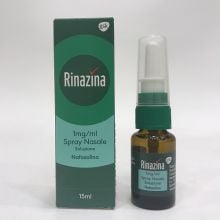 Rinazina Spray Nasale 15 ml 0,1% Farmaci Per Naso Chiuso E Naso Che Cola 