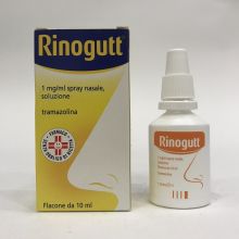 Rinogutt Spray Nasale 10 ml 1 mg/ml Farmaci Per Naso Chiuso E Naso Che Cola 