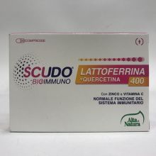 Scudo Bioimmuno Lattorferrina + Quercetina 400 30 Compresse Difese immunitarie 