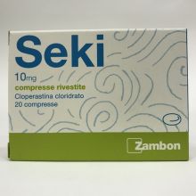 Seki 20 Compresse rivestite 10 mg Farmaci Per La Tosse Secca 
