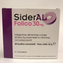 Sideral Folico 30 mg 20 Stick Alimentazione e integratori 