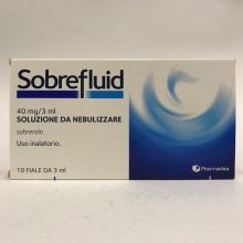Sobrefluid 10 Fiale Da Nebulizzare 40 mg/3 ml Mucolitici e fluidificanti 