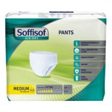 Soffisof Air Dry Pants Extra - Taglia M 14 Pezzi Pannoloni per anziani 