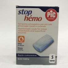 Stop Hemo Tampone emostatico 5 Pezzi Altre medicazioni semplici 