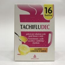 Tachifludec 16 Bustine Limone e miele Farmaci per curare  raffreddore e influenza 