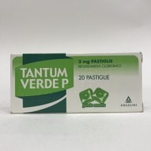 Tantum Verde P 20 Pastiglie 3 mg Menta Farmaci per mal di gola 