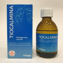 Tiocalmina Sciroppo 200 g Farmaci Per La Tosse Secca 