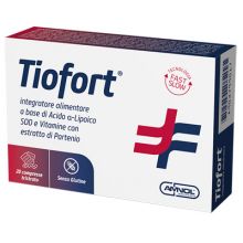 Tiofort 20 compresse tristrato Antiossidanti 
