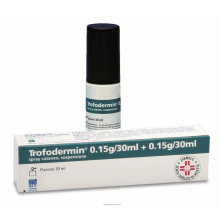 Trofodermin Spray cutaneo 30ml 5%+5% Flacone Pomate, cerotti, garze e spray dermatologici 