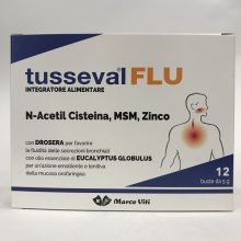 Tusseval Flu 12 Bustine Omeopatia Ed Erboristeria 