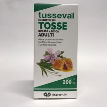Tusseval Sciroppo Tosse Grassa e Secca Adulti 200ml Unassigned 