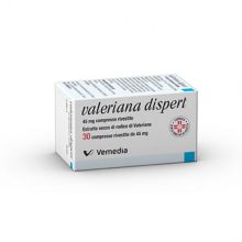 Valeriana Dispert 30 Compresse rivestite 45mg Tranquillanti 