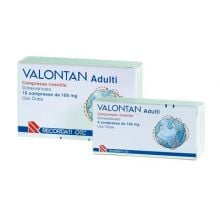 Valontan 4 Compresse Rivestite Da 100 mg Antinausea 