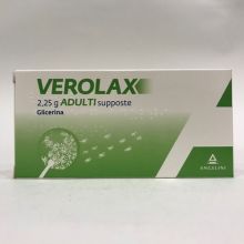 Verolax 18 Supposte Adulti  2,25g Lassativi 