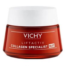 Vichy Liftactiv Collagen Specialist Notte 50ml Creme Viso Antirughe 