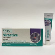 Viractive Crema 3g 5% Pomate, cerotti, garze e spray dermatologici 