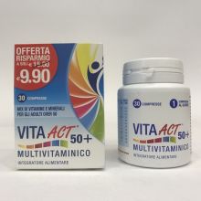 Vita ACT 50 + Multivitaminico 30 Compresse Difese immunitarie 