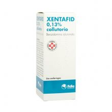Xentafid Collutorio Flacone 120 ml 0,13%  Antinfiammatori e anestetici per la bocca 