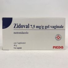 Zidoval Gel vaginale 40g 0,75% + 5 Applicatori Creme vaginali 