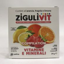 Zigulìvit Compilation 40 confetti Caramelle e gomme da masticare 
