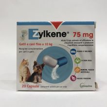 Zylkene Cani/Gatti 20 Capsule 75mg Integratori per cani 