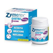 Zymerex Gastro Activ 3 Azioni 40 Compresse Regolarità intestinale e problemi di stomaco 