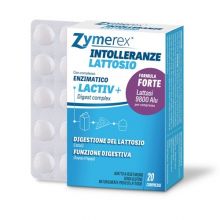 Zymerex Intolleranze Lattosio 20 Compresse Digestione e Depurazione 