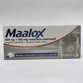 Maalox 40 Compresse masticabili 400mg+400mg