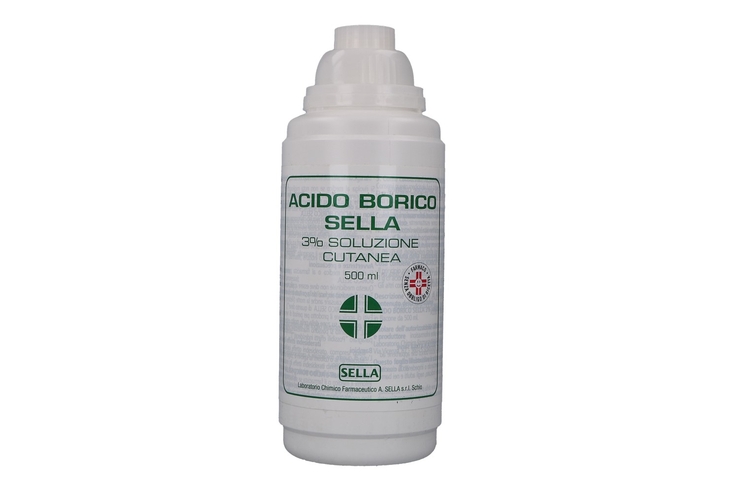 Acido Borico Sella 3% 500 ml